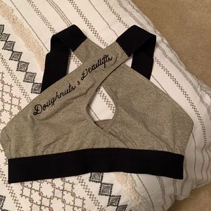 Doughnuts and Deadlifts Perform Keyhole Bra